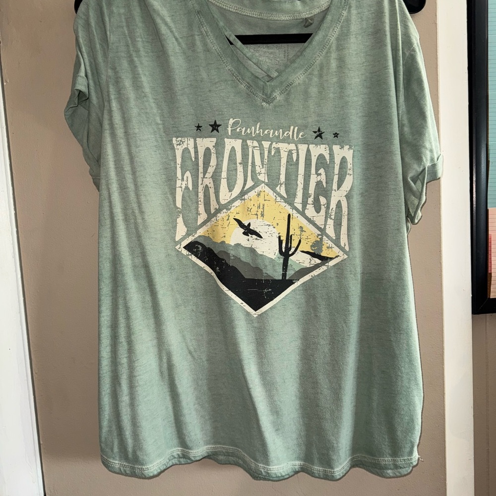 Panhandle Slim Green Frontier Graphic Tee